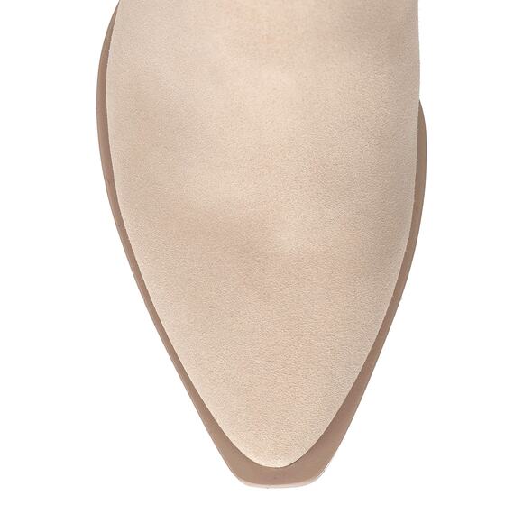 Lucky Brand Risvin Knee High Boot Smoke Grey Oil Suede size 10 - Picture 8 of 10